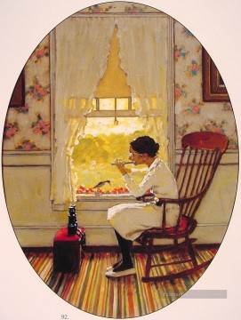 Norman Rockwell Painting - Willie era diferente Norman Rockwell
